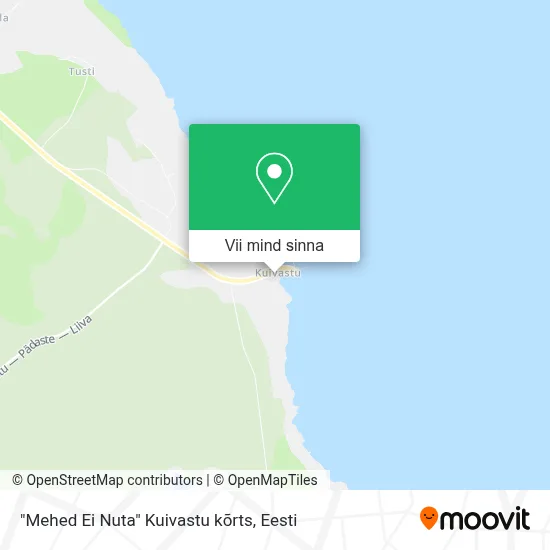 "Mehed Ei Nuta" Kuivastu kõrts kaart