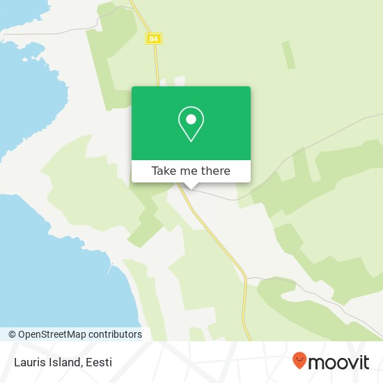 Lauris Island kaart