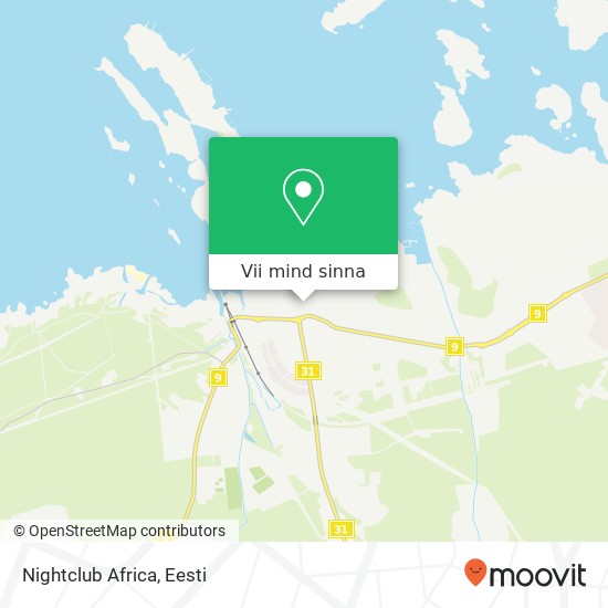 Nightclub Africa kaart