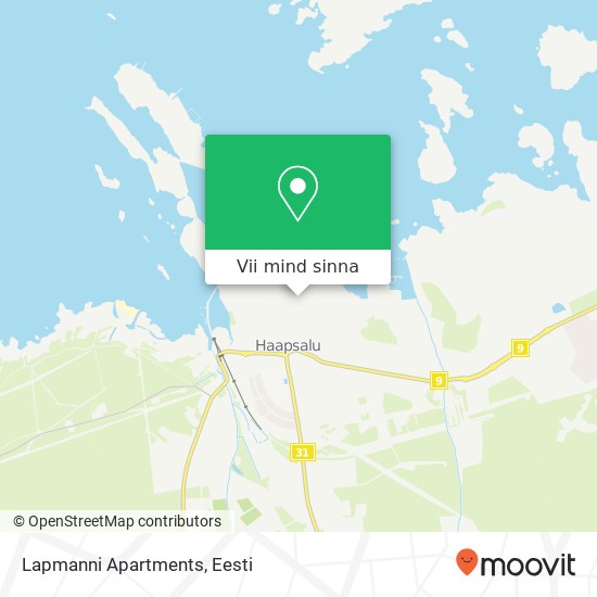 Lapmanni Apartments kaart
