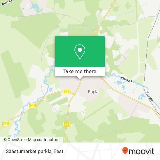 Säästumarket parkla kaart