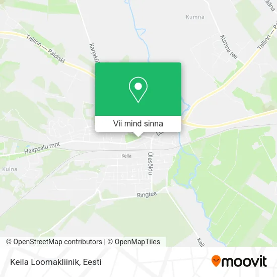 Keila Loomakliinik kaart