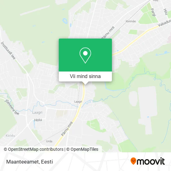 Maanteeamet kaart