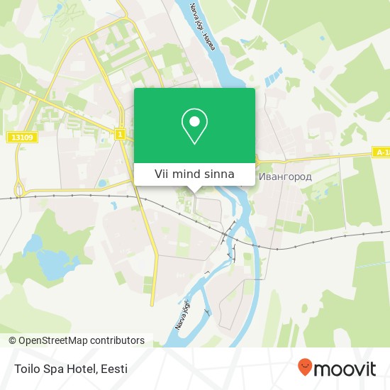 Toilo Spa Hotel kaart