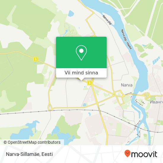 Narva-Sillamäe kaart