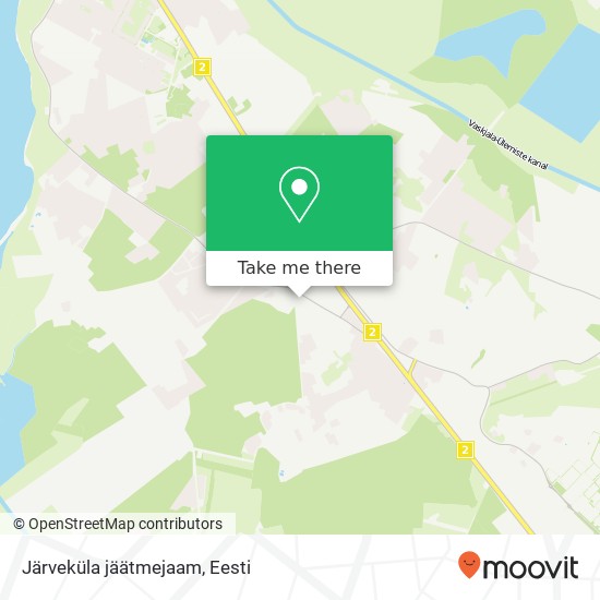 Järveküla jäätmejaam kaart