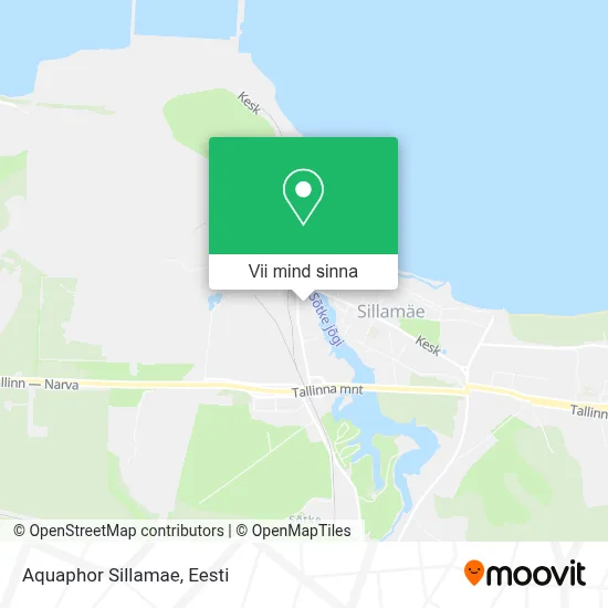 Aquaphor Sillamae kaart