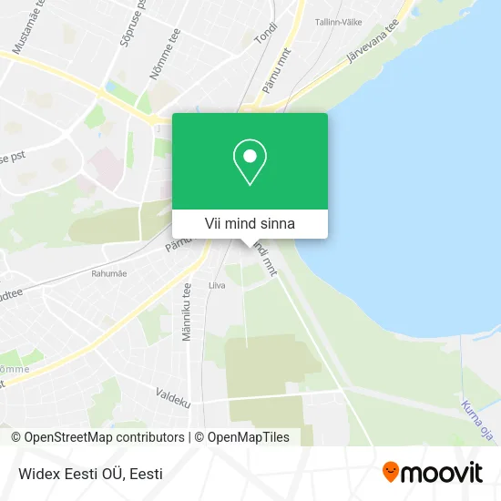 Widex Eesti OÜ kaart
