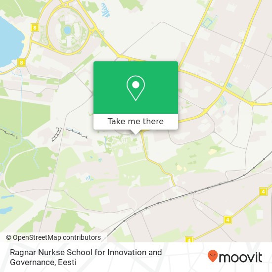 Ragnar Nurkse School for Innovation and Governance kaart
