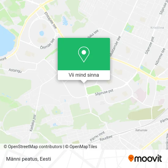Männi peatus kaart