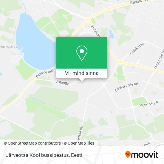 Järveotsa Kool bussipeatus kaart