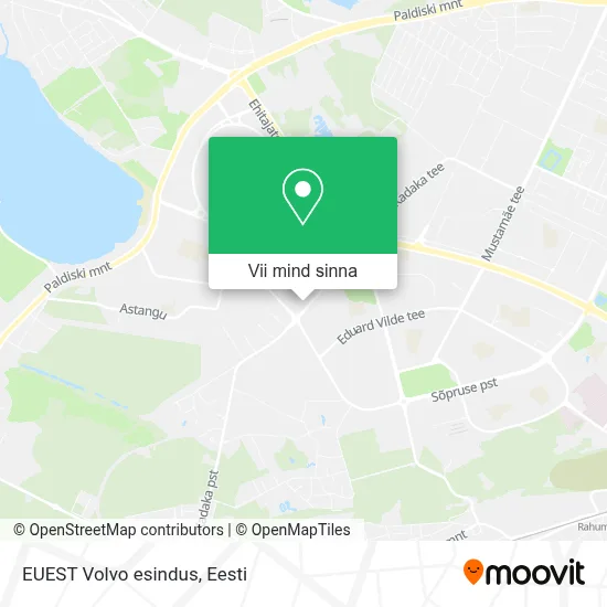 EUEST Volvo esindus kaart