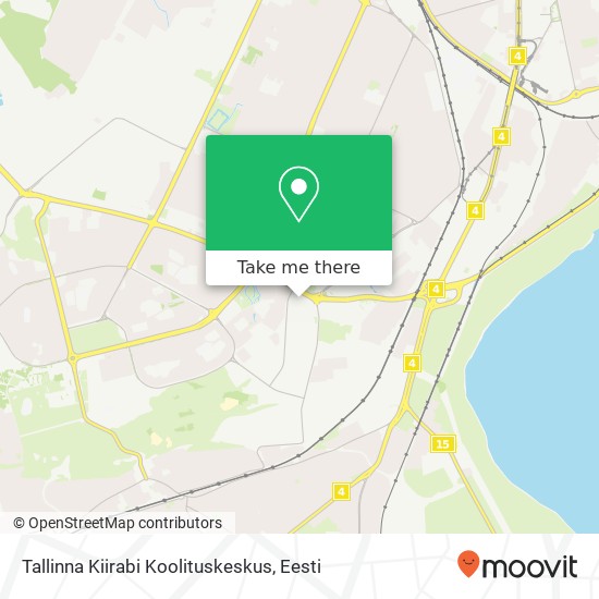 Tallinna Kiirabi Koolituskeskus kaart