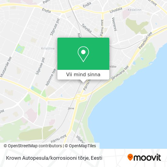Krown Autopesula / korrosiooni tõrje kaart