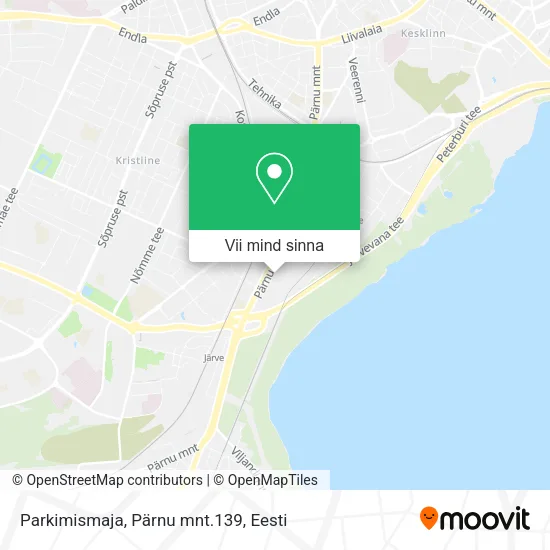 Parkimismaja, Pärnu mnt.139 kaart