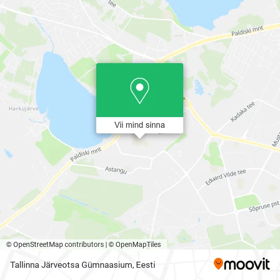 Tallinna Järveotsa Gümnaasium kaart