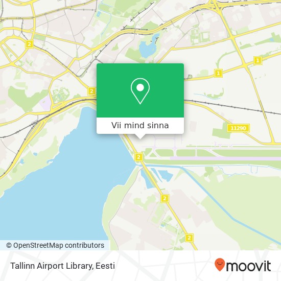 Tallinn Airport Library kaart