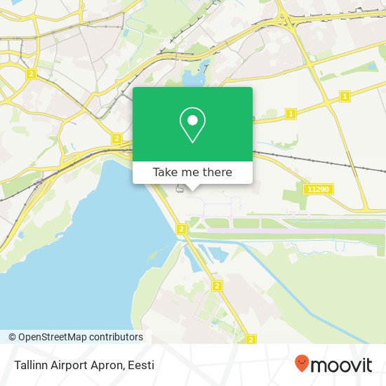 Tallinn Airport Apron kaart