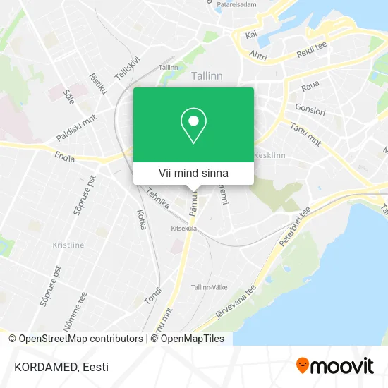 KORDAMED kaart