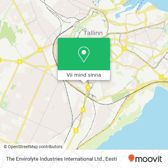 The Envirolyte Industries International Ltd. kaart