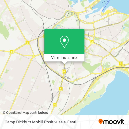 Camp Dickbutt Mobiil Positivusele kaart