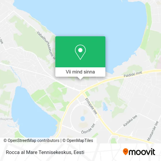 Rocca al Mare Tennisekeskus kaart