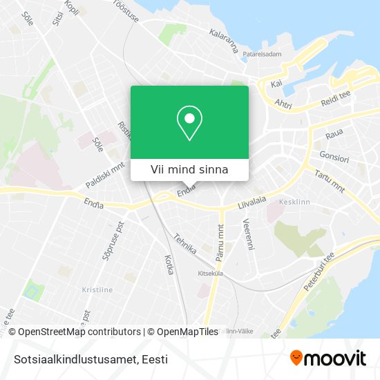Sotsiaalkindlustusamet kaart