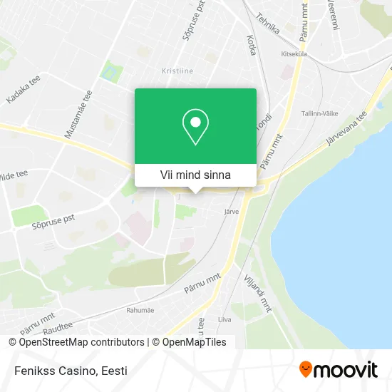 Fenikss Casino kaart