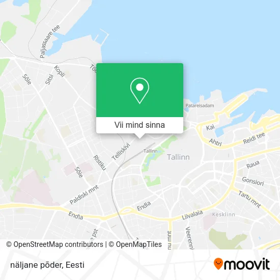 näljane põder kaart