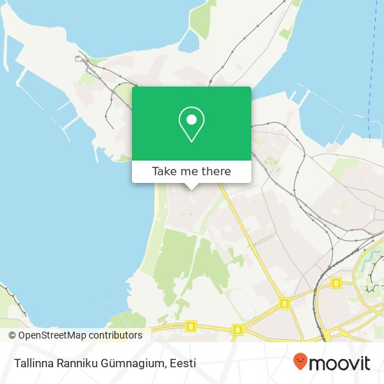 Tallinna Ranniku Gümnagium kaart