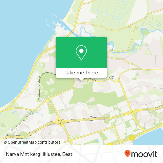 Narva Mnt kergliiklustee kaart