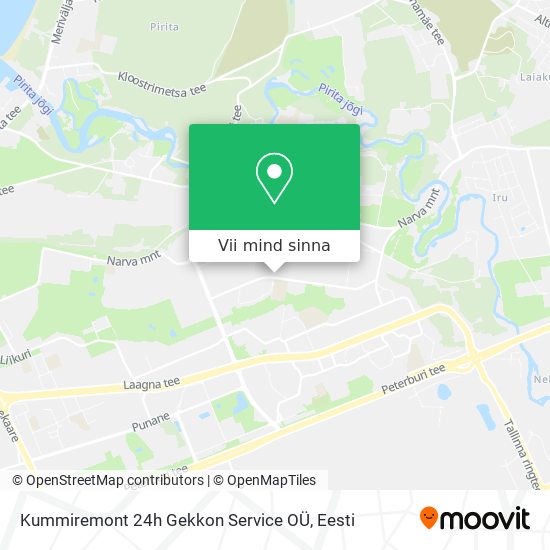 Kummiremont 24h Gekkon Service OÜ kaart