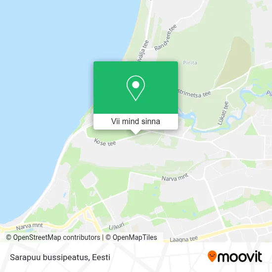 Sarapuu bussipeatus kaart