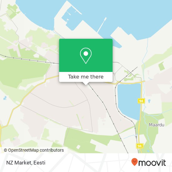NZ Market kaart