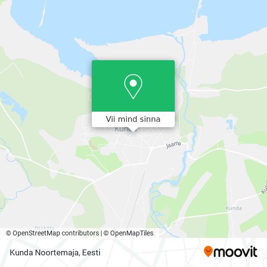 Kunda Noortemaja kaart