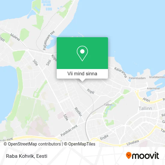 Raba Kohvik kaart