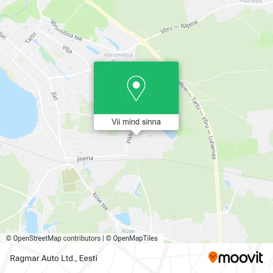 Ragmar Auto Ltd. kaart