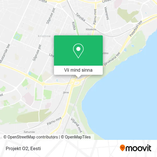 Projekt O2 kaart