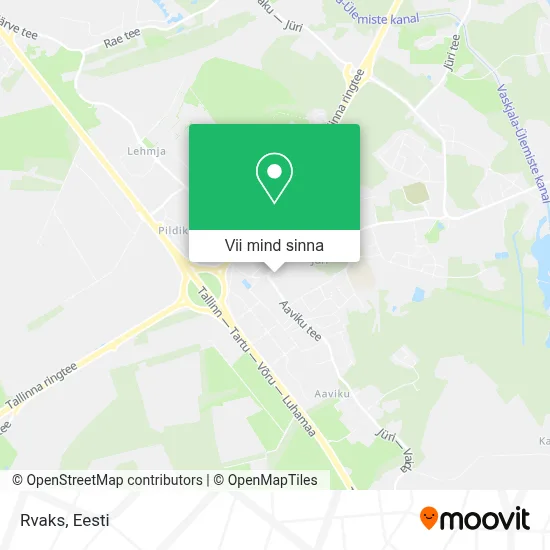 Rvaks kaart