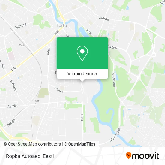 Ropka Autoaed kaart