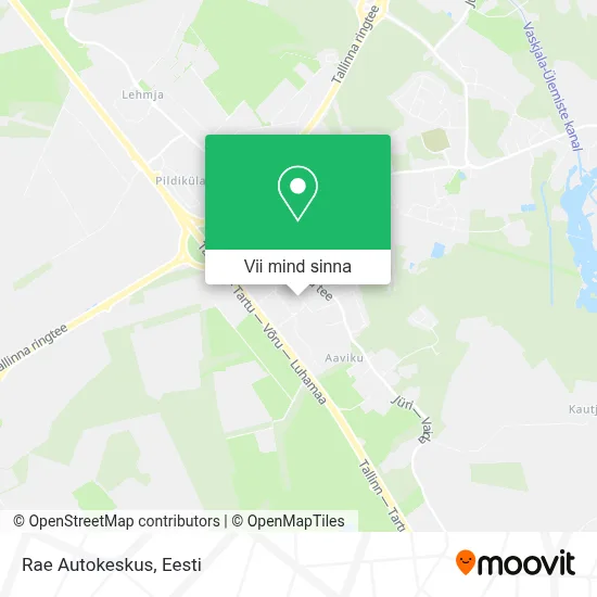 Rae Autokeskus kaart