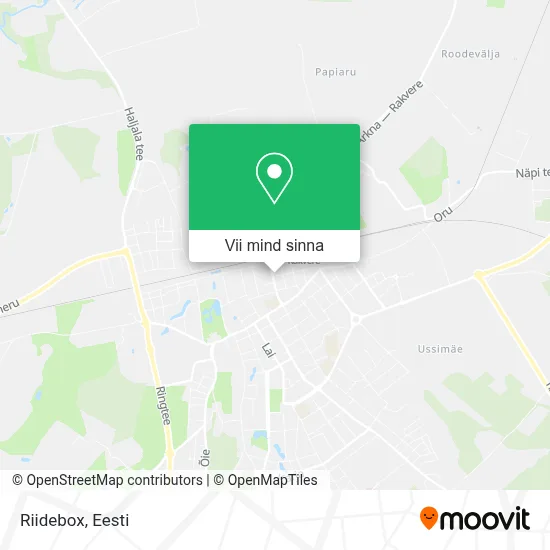 Riidebox kaart