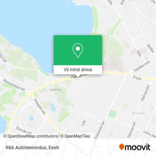 R66 Autoteenindus kaart