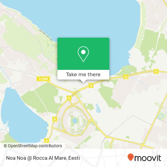 Noa Noa @ Rocca Al Mare kaart