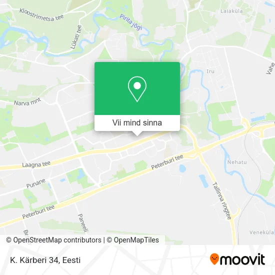 K. Kärberi 34 kaart