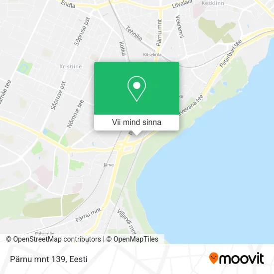 Pärnu mnt 139 kaart