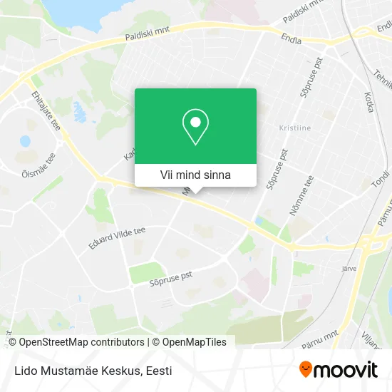 Lido Mustamäe Keskus kaart