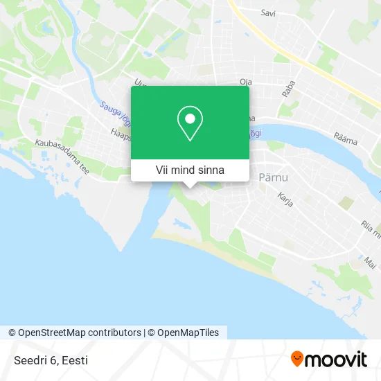 Seedri 6 kaart