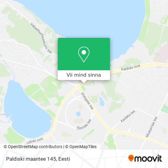 Paldiski maantee 145 kaart