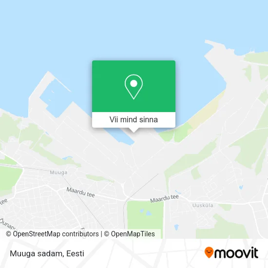 Muuga sadam kaart